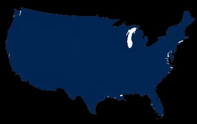 Map of the United States